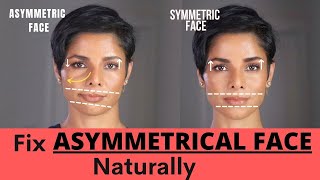 You Can FIX ASYMMETRICAL FACE NATURALLY by making these 5 CHANGES [upl. by Thornburg]