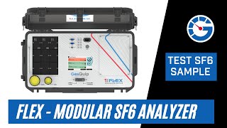 FLEX  Modular SF6 Analyzer  Test SF6 Sample [upl. by Terryn556]