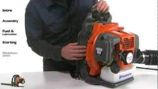 Husqvarna Backpack Blowers  Maintenance [upl. by Rosenkranz]