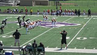 Juniors Sienna Stallions vs Southside Saints  Cam 51yd TD run  9724 [upl. by Hpotsirhc186]