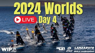 LIVESTREAM  Day 4  49er amp 49erFX Skiff World Championships [upl. by Nivla]