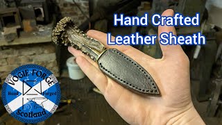 Making a Sgian Dubh Sheath Time Lapse [upl. by Eceela]