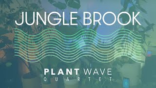 PlantWave Quartet  Jungle Brook  528hz Plant Music 48 minutes [upl. by Kirit]