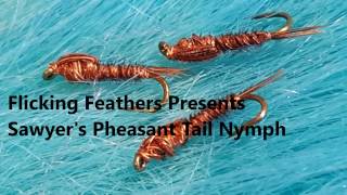 Tying Frank Sawyers Pheasant Tail Nymph [upl. by Adnauq31]