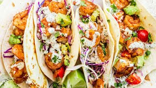 Shrimp Taco Recipe [upl. by Aimej]