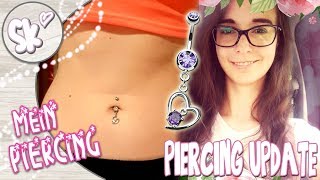 Piercing Update BNP Ich wechsel zum ersten Mal mein Piercing ichbinunfähig 😂😅🙈 [upl. by Arot]