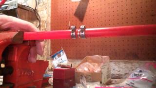 DIY how to pex pinch clamp [upl. by Tades]