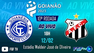 Goianão 1XBET 2023  Goianésia X Anápolis [upl. by Eilsil]