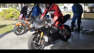 Crighton CR700W rotary motorcycle start up rotarymotorcycle [upl. by Aij]