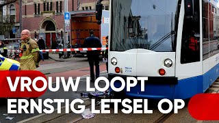 22022023 Amsterdam  ongeval met tram [upl. by Einnad236]