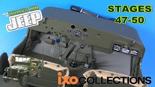 Build the IXO Collections Willys MB Jeep Stages 47 48 49 and 50  ASMR [upl. by Anined439]