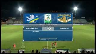 1a GIORNATA SERIE B FROSINONEBRESCIA 10 30082014 [upl. by Flo714]