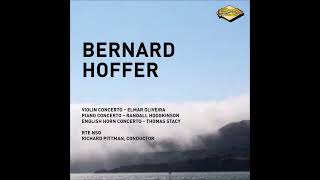 Concerto for English Horn and Orchestra 1989 — Bernard Hoffer [upl. by Immak652]