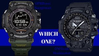 CASIO GShock Mudmaster GGB100 vs GPRB1000 Rangeman The Ultimate King FULL Tutorial  Live Test [upl. by Marozas]