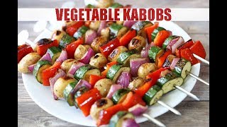 Grilled Vegetable Kabobs [upl. by Solim]