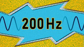 200 Hz TEST TONE SOUND [upl. by Adamina118]