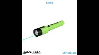 Nightstick NSP2414GXL Flashlight W Laser Spin  Functionality [upl. by Feenah930]