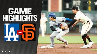 Dodgers vs Giants Game Highlights 51324  MLB Highlights [upl. by Morganne960]