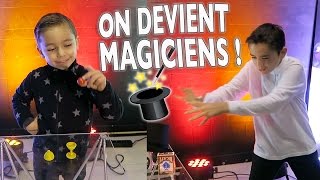 VLOG  ON DEVIENT MAGICIENS  Découvrez nos Tours de Magie 💫 [upl. by Anastice]