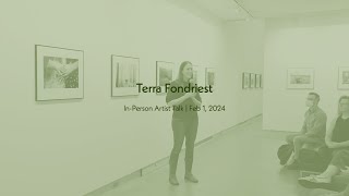 Artist Talk with Terra Fondriest [upl. by Lovel]