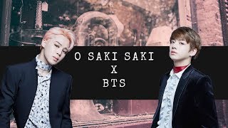 O Saki Saki ft BTS  kpop mix  FMV [upl. by Maffa]