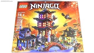 Built in 60 seconds LEGO Ninjago Temple of Airjitzu 70751 [upl. by Acirrehs]