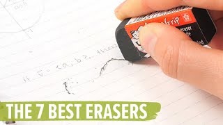 The 7 Best Erasers [upl. by Zsuedat]