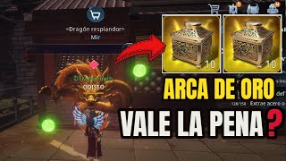 ABRIENDO ARCA DE ORO DE MIR 🎁 VALE LA PENA ❓ EVENTO DE ANIVERSARIO DE MIR4 NFT [upl. by Llenrac357]