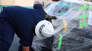 The Coast Guard offloads approximately 185 tons of interdicted cocaine in Port Everglades [upl. by Demaggio]