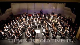 Themes Like Old Times III arr Warren Barker  The Gold Coast Band 5222016 [upl. by Eelek]