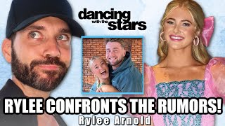 DWTS RYLEE ARNOLD ADDRESSES quotHARRY JOWSEYquot RUMORS [upl. by Atterg447]