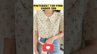 Pinterest Cute Top Find Under 399 AmazonInOfficial top aesthetic viralvideo [upl. by Karry]