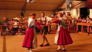 Schuhplattler quotDreiertanzquot Bavarian Dance Garmischer Festwoche [upl. by Nywnorb]