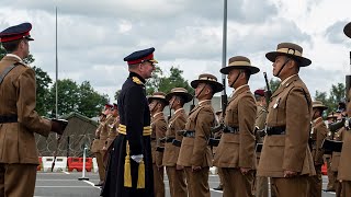 Gurkha ARRC Support Battalion  Redesignation parade  5th July 2021 [upl. by Labinnah]