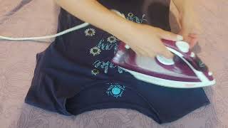 Asmr Ironing clothes  Soft spoken  gentle moves [upl. by Ayin]