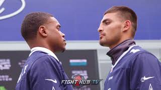 ERROL SPENCE JR AND CARLOS OCAMPO  FACE TO FACE AT THE STAR IN FRISCO [upl. by Naegem]