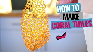 How to make a perfect Lace Tuile [upl. by Immanuel]