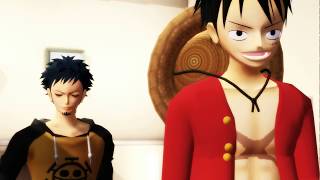 MMD One Piece  How long ♥LawLu♥ [upl. by Cathee949]