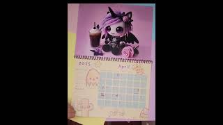 DarkGothic Amigurumi 2025 Calendar [upl. by Elodia]