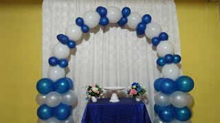 Balloon Arch Birthday Decor [upl. by Lauro]