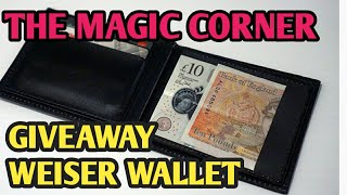 Giveaway The Magic Corner  Weiser Wallet 500 Subs [upl. by Esther184]