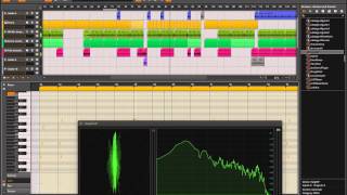 Bitwig  Trance Song Linux 2015 02 12 16 12 19 [upl. by Kotta]