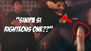 AKT vs RIGHTEOUS ONE  Reaction Video  Tito Shernan GRABE GINAWA EH [upl. by Eoz]