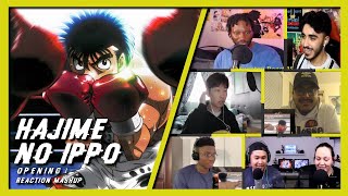 HAJIME NO IPPO OPENING 1  REACTION MASHUP😱 [upl. by Dotson]