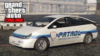 GTA 5 Online  How to Find the Merryweather Patrol Car Karin Dilettante [upl. by Sidky]