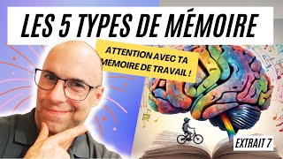 Quels sont les 5 types de mémoire Attention à lillusion de compétence  Extrait 7 [upl. by Sokil]