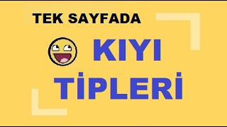 SADECE 5 DAKİKADA coğrafya KIYI TİPLERİni öğrenin Hafıza Teknikleri 28 [upl. by Chaney]