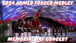 Armed Forces Medley 2024 Memorial Day Concert [upl. by Arita786]