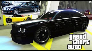 Cognoscenti 55 Armored  Bentley Continental Flying Spur How to customize it  GTA 5 Online REVIEW [upl. by Nawtna]