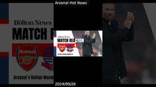 Match reaction Ian Evatt on Arsenal defeat and Collins goal [upl. by Novyert]